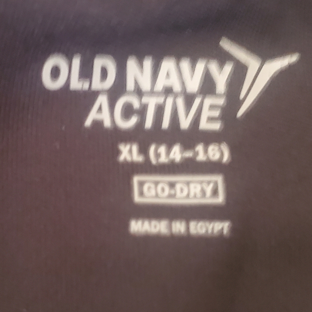 Old navy active shorts with pants made in size Youth XL black - Picture 3 of 3